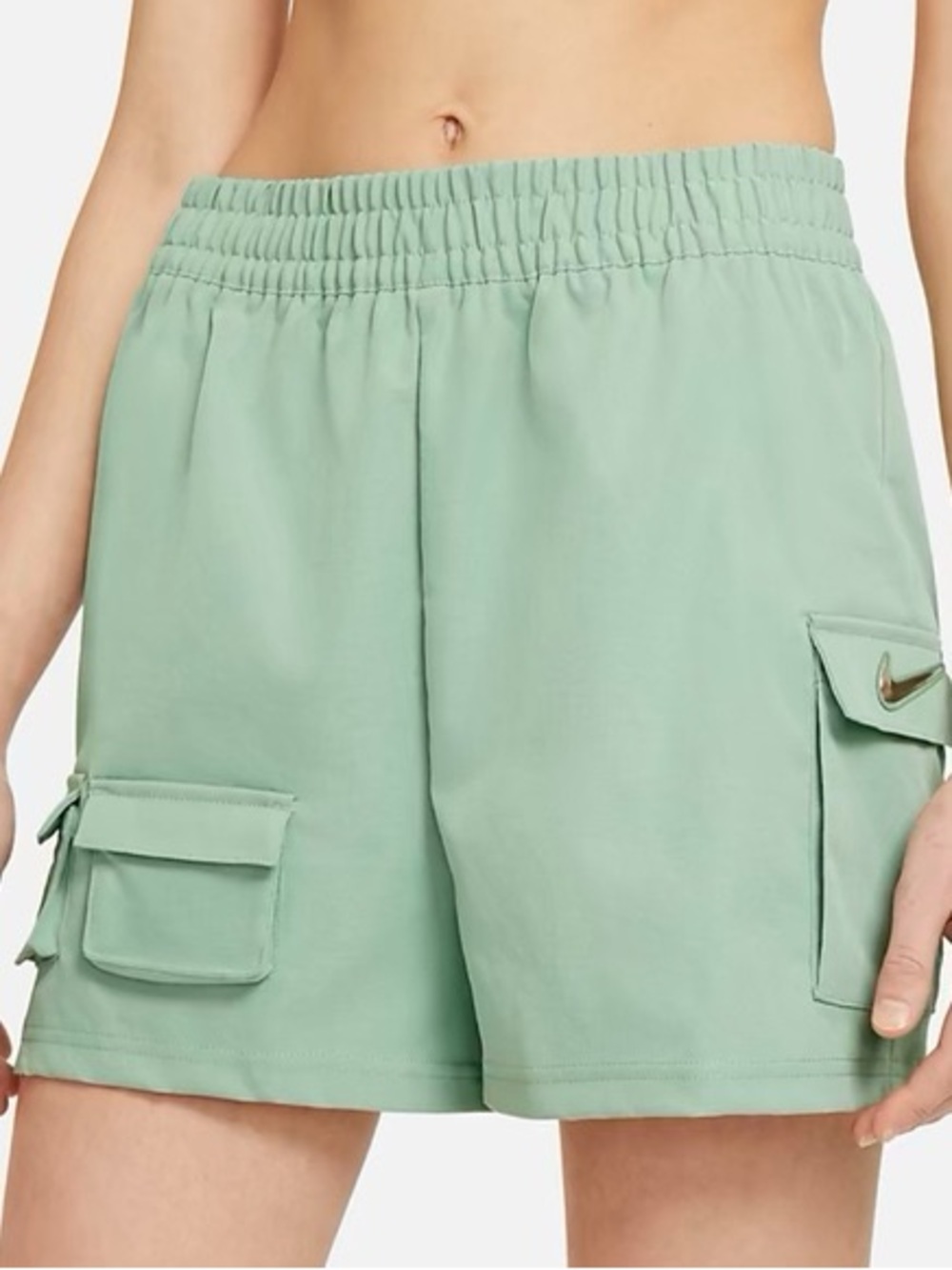 Nike Women's Sage Green Cargo Shorts